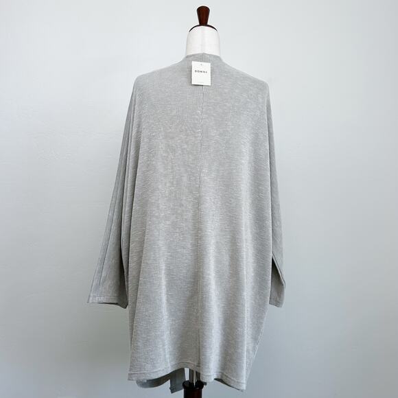 Donni Anthropologie Rib Knit Open Front Cover-Up Kimono NWT - Picture 6 of 8